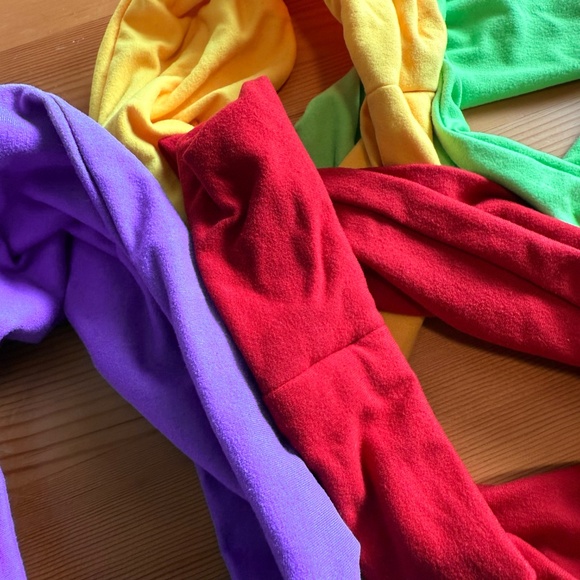 multicolor cotton headbands - Picture 3 of 3